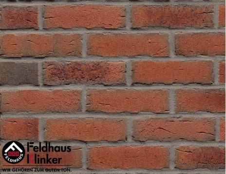 Клинкерная плитка ручной формовки R698NF sintra terracotta bario