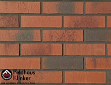 Клинкерная плитка ручной формовки R754NF vascu carmesi carbo